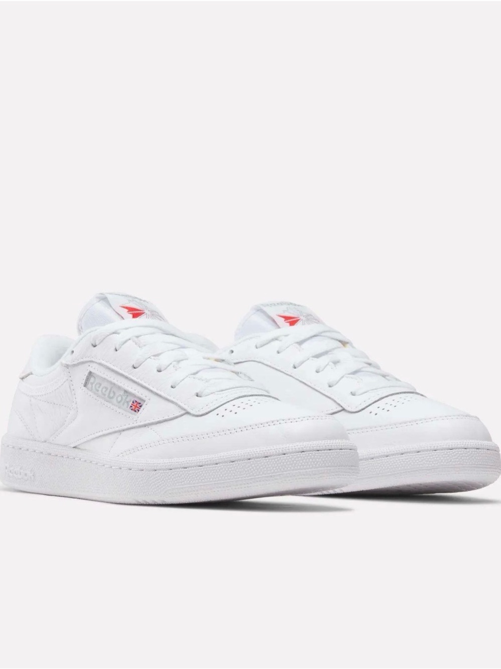 Reebok Club C 85 Shoes Int-White/Sheer Grey / M 13 / W 14.5